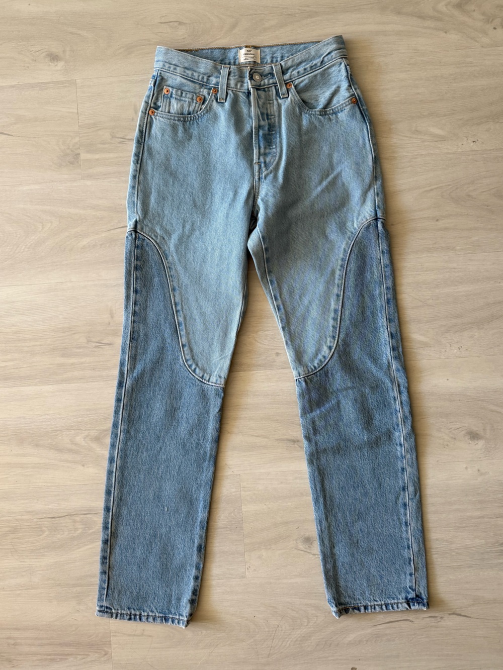 NWOT Levi’s 501 Original Chaps Straight Jeans